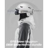 imageOutdoorMaster Ski Helmet SetSnowboard Helmet with Goggles for Adults  Durable PC Shell Protective EPS Foam ampamp 10 Cooling Vents Snow Helmets for Men Women ampamp YouthMatte White