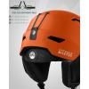 imageOutdoorMaster Ski Helmet SetSnowboard Helmet with Goggles for Adults  Durable PC Shell Protective EPS Foam ampamp 10 Cooling Vents Snow Helmets for Men Women ampamp YouthMatte Orange