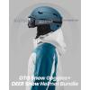 imageOutdoorMaster Ski Helmet SetSnowboard Helmet with Goggles for Adults  Durable PC Shell Protective EPS Foam ampamp 10 Cooling Vents Snow Helmets for Men Women ampamp YouthMatte Harbor Blue