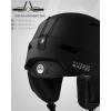 imageOutdoorMaster Ski Helmet SetSnowboard Helmet with Goggles for Adults  Durable PC Shell Protective EPS Foam ampamp 10 Cooling Vents Snow Helmets for Men Women ampamp YouthMatte Black