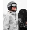 imageOutdoorMaster Ski Helmet SetSnowboard Helmet with Goggles for Adults  Durable PC Shell Protective EPS Foam ampamp 10 Cooling Vents Snow Helmets for Men Women ampamp YouthMatte White