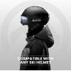 imageOutdoorMaster OTG Ski Goggles  Over Glasses SkiSnowboard Goggles for Men Women ampamp Youth  100 UV ProtectionA1vlt 10 Matteblackframe