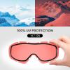 imageOutdoorMaster OTG Ski Goggles  Over Glasses SkiSnowboard Goggles for Men Women ampamp Youth  100 UV ProtectionA3vlt 12