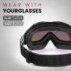 imageOutdoorMaster OTG Ski Goggles  Over Glasses SkiSnowboard Goggles for Men Women ampamp Youth  100 UV ProtectionVlt 156