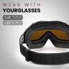imageOutdoorMaster OTG Ski Goggles  Over Glasses SkiSnowboard Goggles for Men Women ampamp Youth  100 UV ProtectionVlt 24