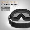 imageOutdoorMaster OTG Ski Goggles  Over Glasses SkiSnowboard Goggles for Men Women ampamp Youth  100 UV ProtectionVlt 47