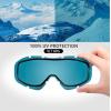imageOutdoorMaster OTG Ski Goggles  Over Glasses SkiSnowboard Goggles for Men Women ampamp Youth  100 UV ProtectionVlt 60