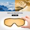 imageOutdoorMaster OTG Ski Goggles  Over Glasses SkiSnowboard Goggles for Men Women ampamp Youth  100 UV ProtectionVlt 65