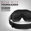 imageOutdoorMaster OTG Ski Goggles  Over Glasses SkiSnowboard Goggles for Men Women ampamp Youth  100 UV ProtectionVlt 8