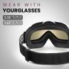 imageOutdoorMaster OTG Ski Goggles  Over Glasses SkiSnowboard Goggles for Men Women ampamp Youth  100 UV ProtectionVlt 84