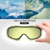 imageOutdoorMaster OTG Ski Goggles  Over Glasses SkiSnowboard Goggles for Men Women ampamp Youth  100 UV ProtectionVlt 84
