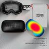 imageOutdoorMaster Ski Goggles PRO  Frameless Interchangeable Lens 100 UV400 Protection Snow Goggles for Men ampamp WomenBlackframe Revocolorfullens Vlt15