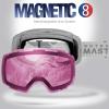 imageOutdoorMaster Ski Goggles PRO  Frameless Interchangeable Lens 100 UV400 Protection Snow Goggles for Men ampamp WomenGreyframe Lightpinklens Vlt59