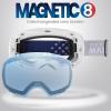imageOutdoorMaster Ski Goggles PRO  Frameless Interchangeable Lens 100 UV400 Protection Snow Goggles for Men ampamp WomenPhotochromic Blue Vlt1883
