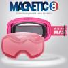 imageOutdoorMaster Ski Goggles PRO  Frameless Interchangeable Lens 100 UV400 Protection Snow Goggles for Men ampamp WomenPhotochromic Rose Vlt870