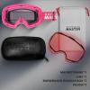 imageOutdoorMaster Ski Goggles PRO  Frameless Interchangeable Lens 100 UV400 Protection Snow Goggles for Men ampamp WomenPhotochromic Rose Vlt870