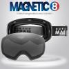 imageOutdoorMaster Ski Goggles PRO  Frameless Interchangeable Lens 100 UV400 Protection Snow Goggles for Men ampamp WomenPolarized Gray Vlt21