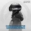 imageOutdoorMaster Ski Goggles PRO  Frameless Interchangeable Lens 100 UV400 Protection Snow Goggles for Men ampamp WomenPolarized Gray Vlt21
