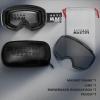 imageOutdoorMaster Ski Goggles PRO  Frameless Interchangeable Lens 100 UV400 Protection Snow Goggles for Men ampamp WomenPolarized Gray Vlt21