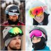 imageOutdoorMaster Ski Goggles PRO  Frameless Interchangeable Lens 100 UV400 Protection Snow Goggles for Men ampamp WomenZasian Fitrevogold Vlt 11
