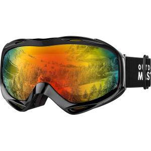 imageOutdoorMaster OTG Ski Goggles  Over Glasses SkiSnowboard Goggles for Men Women ampamp Youth  100 UV ProtectionRose Vlt 36
