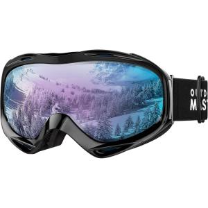 imageOutdoorMaster OTG Ski Goggles  Over Glasses SkiSnowboard Goggles for Men Women ampamp Youth  100 UV ProtectionSapphire Vlt 40