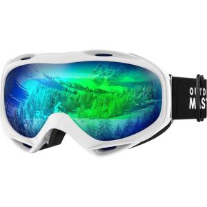 imageOutdoorMaster OTG Ski Goggles  Over Glasses SkiSnowboard Goggles for Men Women ampamp Youth  100 UV ProtectionVlt 17