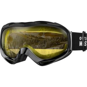 imageOutdoorMaster OTG Ski Goggles  Over Glasses SkiSnowboard Goggles for Men Women ampamp Youth  100 UV ProtectionVlt 84
