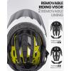 imageOutdoorMaster Gem Recreational MIPS Cycling Helmet  Two Removable Liners ampamp Ventilation in MultiEnvironment  Bike Helmet in Mountain Motorway for Youth ampamp AdultPavement Gray