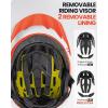 imageOutdoorMaster Gem Recreational MIPS Cycling Helmet  Two Removable Liners ampamp Ventilation in MultiEnvironment  Bike Helmet in Mountain Motorway for Youth ampamp AdultMatte Orange