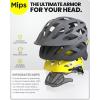 imageOutdoorMaster Gem Recreational MIPS Cycling Helmet  Two Removable Liners ampamp Ventilation in MultiEnvironment  Bike Helmet in Mountain Motorway for Youth ampamp AdultPavement Gray