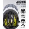 imageOutdoorMaster Gem Recreational MIPS Cycling Helmet  Two Removable Liners ampamp Ventilation in MultiEnvironment  Bike Helmet in Mountain Motorway for Youth ampamp AdultAqua Blue
