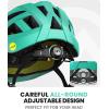 imageOutdoorMaster Gem Recreational MIPS Cycling Helmet  Two Removable Liners ampamp Ventilation in MultiEnvironment  Bike Helmet in Mountain Motorway for Youth ampamp AdultMint Green