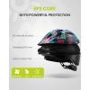 imageOutdoorMaster Kids Bike Helmet  from Toddler to Youth Sizes  Adjustable Safety Unicorn Helmet for Children Age 315 14 Vents for MultiSportADESDino Volcanoland