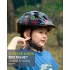 imageOutdoorMaster Kids Bike Helmet  from Toddler to Youth Sizes  Adjustable Safety Unicorn Helmet for Children Age 315 14 Vents for MultiSportADESDino Volcanoland