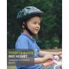 imageOutdoorMaster Kids Bike Helmet  from Toddler to Youth Sizes  Adjustable Safety Unicorn Helmet for Children Age 315 14 Vents for MultiSportADESDinoverse Madness