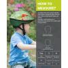 imageOutdoorMaster Kids Bike Helmet  from Toddler to Youth Sizes  Adjustable Safety Unicorn Helmet for Children Age 315 14 Vents for MultiSportCrazy Shark