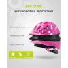 imageOutdoorMaster Kids Bike Helmet  from Toddler to Youth Sizes  Adjustable Safety Unicorn Helmet for Children Age 315 14 Vents for MultiSportRainbow Unicorn