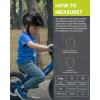 imageOutdoorMaster Kids Bike Helmet  from Toddler to Youth Sizes  Adjustable Safety Unicorn Helmet for Children Age 315 14 Vents for MultiSportSolid Black