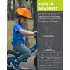 imageOutdoorMaster Kids Bike Helmet  from Toddler to Youth Sizes  Adjustable Safety Unicorn Helmet for Children Age 315 14 Vents for MultiSportSolid Orange