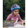 imageOutdoorMaster Kids Bike Helmet  from Toddler to Youth Sizes  Adjustable Safety Unicorn Helmet for Children Age 315 14 Vents for MultiSportYale Blue