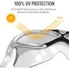 imageOutdoorMaster Swim Mask  Wide View Swimming Mask ampamp Goggles Antifog Waterproof BlackBlack
