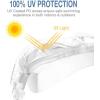 imageOutdoorMaster Swim Mask  Wide View Swimming Mask ampamp Goggles Antifog Waterproof BlackWhite