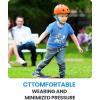 imageOutdoorMaster Youth ampamp Kids Bike Helmet  Adjustable MultiSports Skateboard Helmet with Removable Liners for Balance Bike Toddler Scooter One Wheel HoverboardOrange