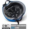 imageOutdoorMaster Youth ampamp Kids Bike Helmet  Adjustable MultiSports Skateboard Helmet with Removable Liners for Balance Bike Toddler Scooter One Wheel HoverboardDark Blue