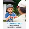 imageOutdoorMaster Youth ampamp Kids Bike Helmet  Adjustable MultiSports Skateboard Helmet with Removable Liners for Balance Bike Toddler Scooter One Wheel HoverboardGrey