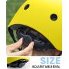 imageOutdoorMaster Youth ampamp Kids Bike Helmet  Adjustable MultiSports Skateboard Helmet with Removable Liners for Balance Bike Toddler Scooter One Wheel HoverboardYellow