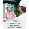 imageOutdoorMaster Youth ampamp Kids Bike Helmet  Adjustable MultiSports Skateboard Helmet with Removable Liners for Balance Bike Toddler Scooter One Wheel HoverboardBlue Yellow Gradient