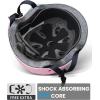 imageOutdoorMaster Youth ampamp Kids Bike Helmet  Adjustable MultiSports Skateboard Helmet with Removable Liners for Balance Bike Toddler Scooter One Wheel HoverboardBlue Pink Shades