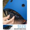 imageOutdoorMaster Youth ampamp Kids Bike Helmet  Adjustable MultiSports Skateboard Helmet with Removable Liners for Balance Bike Toddler Scooter One Wheel HoverboardDark Blue